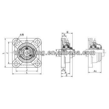 High precision brand UCF204 Pillow Block Bearings